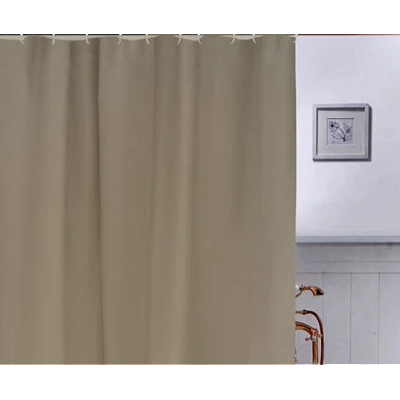Perdea dus/cada BEJ cu 12 gauri din otel inoxidabil 183 cm x 183 cm Perdea dus/cada BEJ cu 12 gauri din otel inoxidabil 183 cm x 183 cm