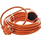 Prelungitor electric 10 m Portocaliu Prelungitor electric 10 m Portocaliu