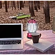 Lampa de camping ZJ-1990T cu incarcare solara in capat Lampa de camping ZJ-1990T cu incarcare solara in capat
