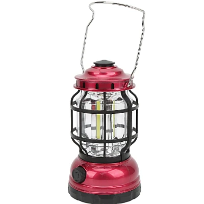 Lampa de camping ZJ-1990T cu incarcare solara in capat Lampa de camping ZJ-1990T cu incarcare solara in capat