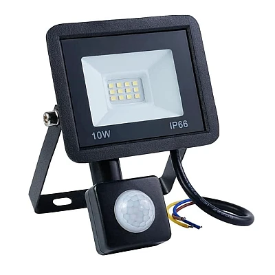 Proiector led 10W cu senzor de miscare 900lm , IP66 220V Proiector led 10W cu senzor de miscare 900lm , IP66 220V