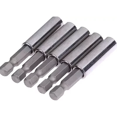 Prelungitor magnetic pentru bit ( Set de 5 bucati ) Prelungitor magnetic pentru bit ( Set de 5 bucati )
