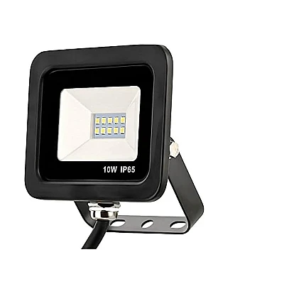 Proiector led 10w IP66, 220v, negru Proiector led 10w IP66, 220v, negru
