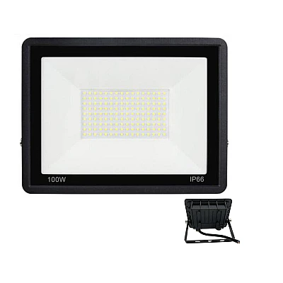 Proiector led 100w IP66, 220v, negru Proiector led 100w IP66, 220v, negru