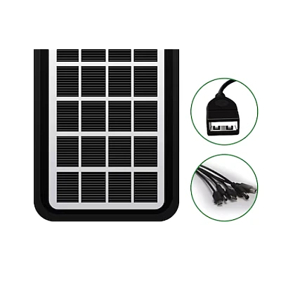 Panou Solar GD Plus GD10Xx, Portabil, 3W Panou Solar GD Plus GD10Xx, Portabil, 3W
