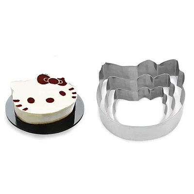 Set 3 forme pentru tort model Hello Kitty Set 3 forme pentru tort model Hello Kitty