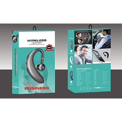 Casca handsfree Bluetooth model business S109 Negru MD Casca handsfree Bluetooth model business S109 Negru MD