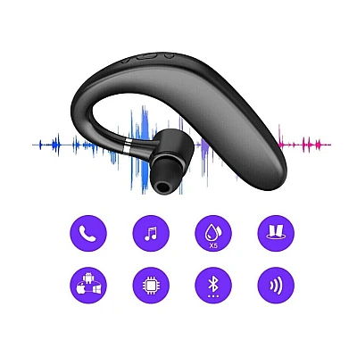 Casca handsfree Bluetooth model business S109 Negru MD Casca handsfree Bluetooth model business S109 Negru MD