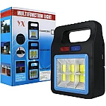 Lanterna cu incarcare solara pentru camping YX 605COB 6 cu maner 1 W LED COB