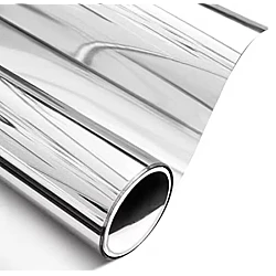Folie cu Protectie Solara UV tip Oglinda Reflexiva pentru Geamuri Interioare 60x300cm