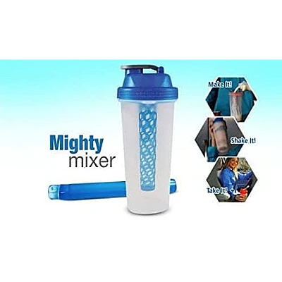 Sticla manuala Mighty Mixer pentru preparare shake uri 800 ml Sticla manuala Mighty Mixer pentru preparare shake uri 800 ml
