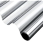 Folie Oglinda Reflexiva pentru Geamuri Interioare Protectie Solara UV 60x300cm