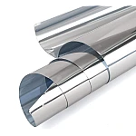 Folie Oglinda Reflexiva pentru Geamuri Interioare Protectie Solara UV 40x200 cm BA