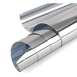 Folie Oglinda Reflexiva pentru Geamuri Interioare Protectie Solara UV 40x200 cm BA