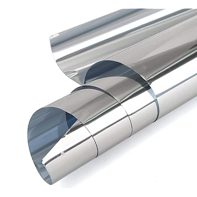 Folie Oglinda Reflexiva pentru Geamuri Interioare Protectie Solara UV 40x200 cm BA Folie Oglinda Reflexiva pentru Geamuri Interioare Protectie Solara UV 40x200 cm BA