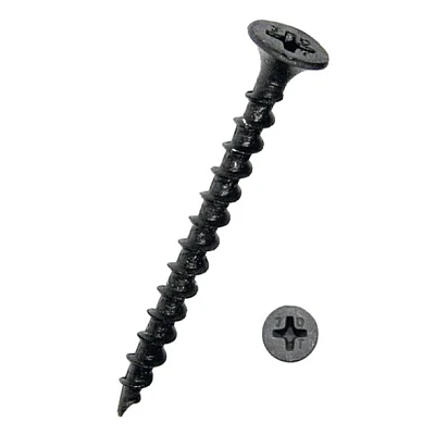 Cutie 200 piese NEGRESE pentru lemn 3.5 x 25 mm Cutie 200 piese NEGRESE pentru lemn 3.5 x 25 mm