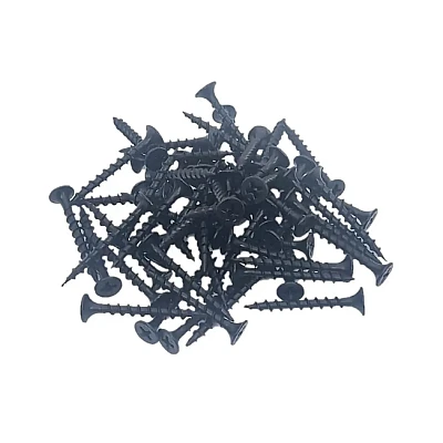 Cutie 200 piese NEGRESE pentru lemn 3.5 x 25 mm Cutie 200 piese NEGRESE pentru lemn 3.5 x 25 mm