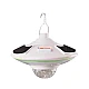 Lampa solara cu LED alb rece si glob rotativ disco 21 cm HB5509 Lampa solara cu LED alb rece si glob rotativ disco 21 cm HB5509