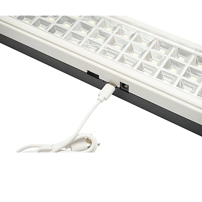Lampa de lucru LED portabila 60W cu baterie 2400 mAH GD 6860 Lampa de lucru LED portabila 60W cu baterie 2400 mAH GD 6860