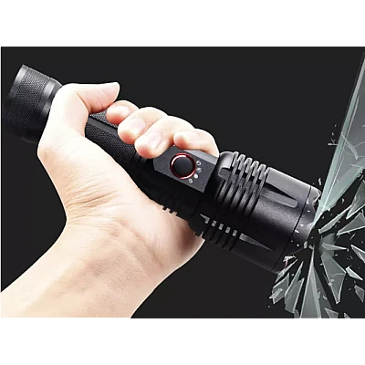 Lanterna LED RLW-308 18W zoom USB powerbank acumulator Lanterna LED RLW-308 18W zoom USB powerbank acumulator