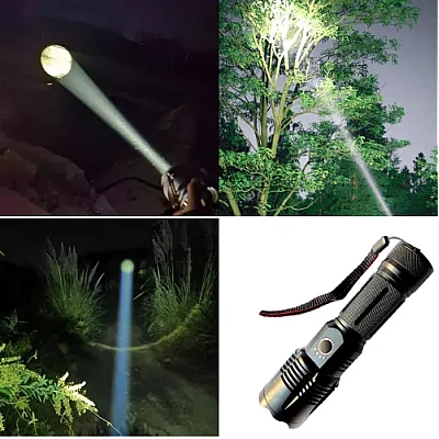 Lanterna LED RLW-308 18W zoom USB powerbank acumulator Lanterna LED RLW-308 18W zoom USB powerbank acumulator