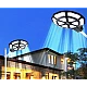 Lampa solara stradala 990 LED putere 1000W cu telecomanda ROTUNDA Lampa solara stradala 990 LED putere 1000W cu telecomanda ROTUNDA