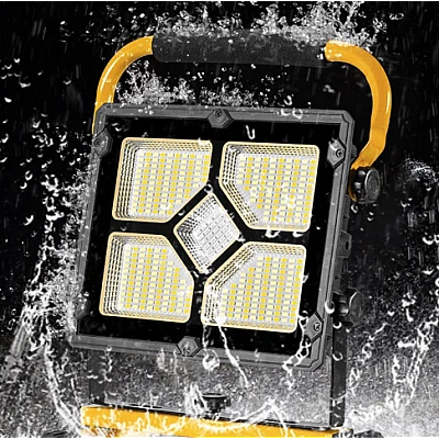 Proiector solar cu LED uri de mare putere si functie Power Bank W877 1 cu 5 casete Proiector solar cu LED uri de mare putere si functie Power Bank W877 1 cu 5 casete