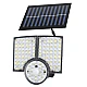 Lampa solara cu 3 casete reglabile senzor de miscare si 112 LED Lampa solara cu 3 casete reglabile senzor de miscare si 112 LED