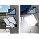 Lampa solara cu 3 casete reglabile senzor de miscare si 112 LED Lampa solara cu 3 casete reglabile senzor de miscare si 112 LED
