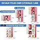 Dulap portabil pentru haine cu desene animate 74x147x37 cm din Plastic Dulap portabil pentru haine cu desene animate 74x147x37 cm din Plastic