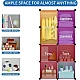 Dulap portabil pentru haine cu desene animate 74x147x37 cm din Plastic Dulap portabil pentru haine cu desene animate 74x147x37 cm din Plastic