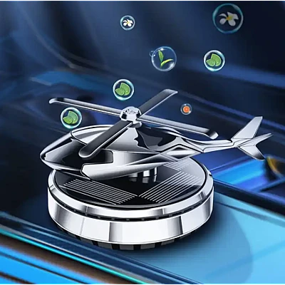 Odorizant Auto Cu Incarcare Solara Baza Antiderapanta Model Elicopter Odorizant Auto Cu Incarcare Solara Baza Antiderapanta Model Elicopter
