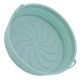 Set 2 x Tava rotunda din silicon pentru friteuza stil cosulet cu 2 manere