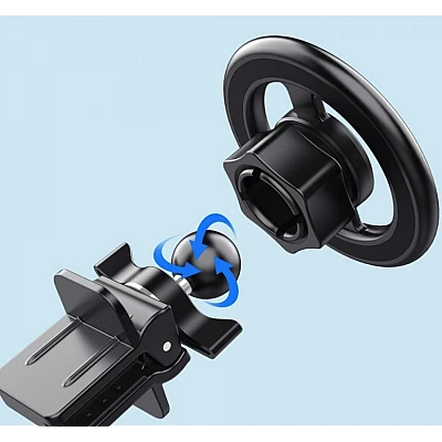 Suport telefon magnetic Andowl Q CX01 rotatie 360 pentru grila ventilatie Suport telefon magnetic Andowl Q CX01 rotatie 360 pentru grila ventilatie