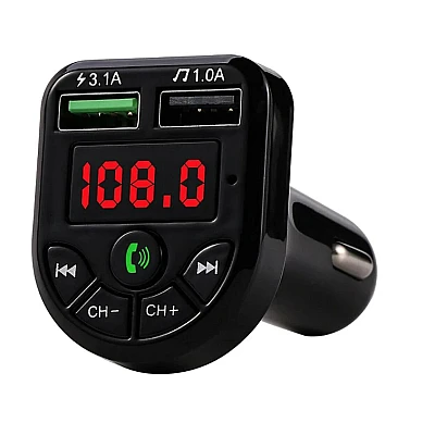 Modulator auto RD B320 cu functie BT FM Handsfree USB Modulator auto RD B320 cu functie BT FM Handsfree USB