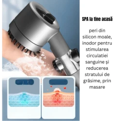 Cap de dus de mana de inalta presiune si elice Turbo Vortex  Cap de dus de mana de inalta presiune si elice Turbo Vortex