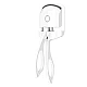 UB Ondulator electric pentru gene AS 50831 incarcare USB C UB Ondulator electric pentru gene AS 50831 incarcare USB C