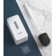 Perie de toaleta TPR pentru montaj pe perete Rectangulara