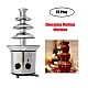 Fantana cu fondue de ciocolata 4 niveluri din orel inoxidabil Fantana cu fondue de ciocolata 4 niveluri din orel inoxidabil