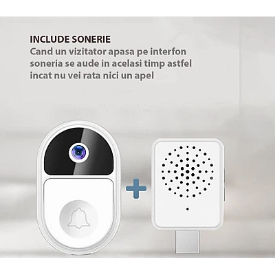 Interfon video Andowl Q ML051 audio bidirectional apel video aplicatie smartphone Interfon video Andowl Q ML051 audio bidirectional apel video aplicatie smartphone