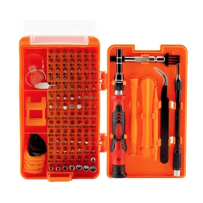 Set Trusa Surubelnite de Precizie 115 in 1 din Otel pentru Telefoane Prize Console Electrocasnice Q LS9807 Set Trusa Surubelnite de Precizie 115 in 1 din Otel pentru Telefoane Prize Console Electrocasnice Q LS9807