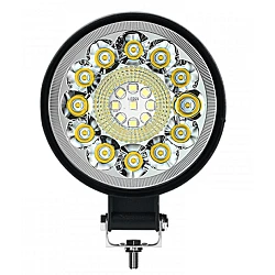 Proiector auto LED Q ZD562 putere 8W 12/24V impermeabil 360 grade ROTUND