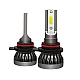 Set 2 LED-uri H1 Mini pentru far masina 6000k 12V 60W 8000LM Set 2 LED-uri H1 Mini pentru far masina 6000k 12V 60W 8000LM