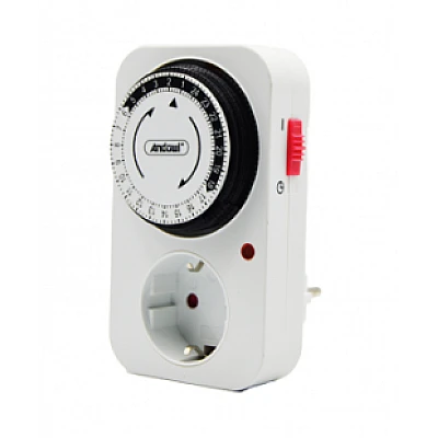 Adaptor Priza Programabila Mecanic Andowl DS115 16A Adaptor Priza Programabila Mecanic Andowl DS115 16A