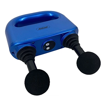 Aparat de masaj pentru relaxare Albastru cu acumulator 2200 mAh Q JM821 Aparat de masaj pentru relaxare Albastru cu acumulator 2200 mAh Q JM821