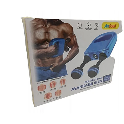 Aparat de masaj pentru relaxare Albastru cu acumulator 2200 mAh Q JM821 Aparat de masaj pentru relaxare Albastru cu acumulator 2200 mAh Q JM821