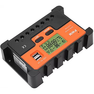 Controller Tensiune Pentru Panou Solar KZ001 12V 10 A LCD Controller Tensiune Pentru Panou Solar KZ001 12V 10 A LCD