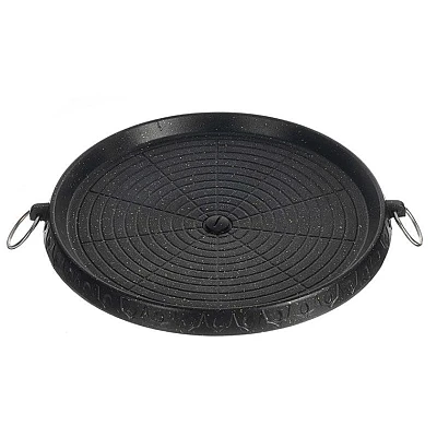 Tigaie rotunda pentru gratar AO 78288 dimensiune 32cm strat antiaderent Tigaie rotunda pentru gratar AO 78288 dimensiune 32cm strat antiaderent