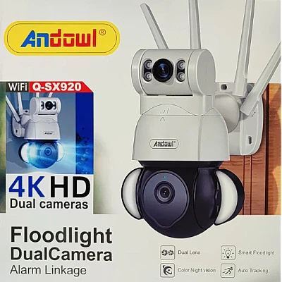Camera dubla 4K HD Wifi cu vedere bidirectionala Model QSX920 Camera dubla 4K HD Wifi cu vedere bidirectionala Model QSX920
