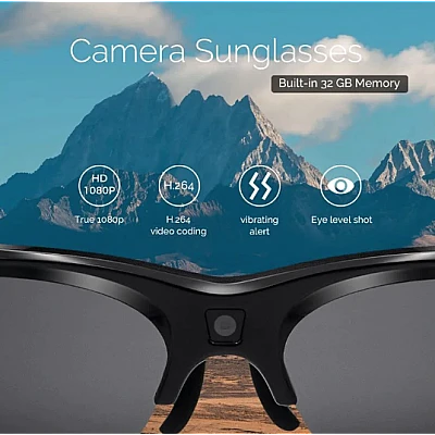 Ochelari De Soare Sport HD 1080p Cu Camera Model QSC5000 Ochelari De Soare Sport HD 1080p Cu Camera Model QSC5000